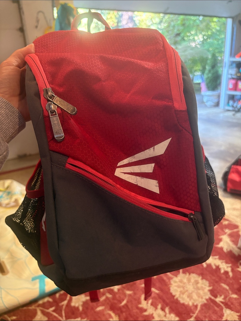Kids Easton baseball backpack